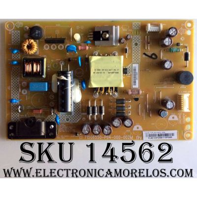 FUENTE DE PODER / VIZIO PLTVFL301XXF2 / 715G6550-P04-000-002M / E168066 / PANEL TPT315B5-WHBN0.K S5941C / MODELOS E32H-C1 LTTUSJDS / D32H-D1 LTTUUKBS / D32H-D1 LTTUUKGS